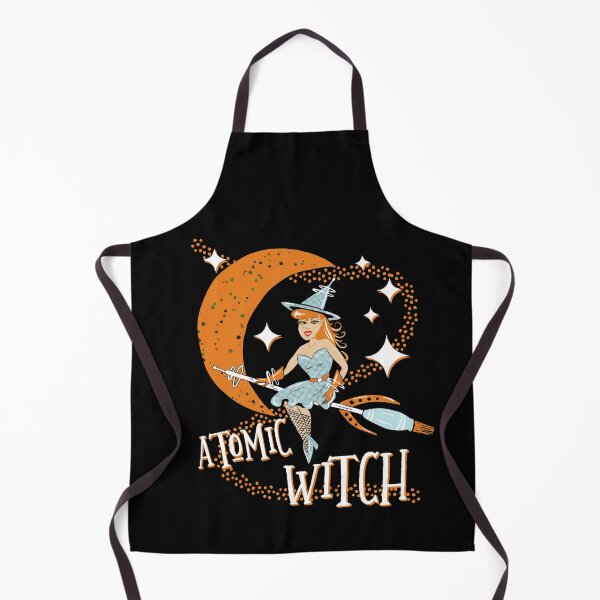 Item preview, Atomic Witch Retro Vintage Pinup Girl Halloween designed and sold by ksrogersdesigns.