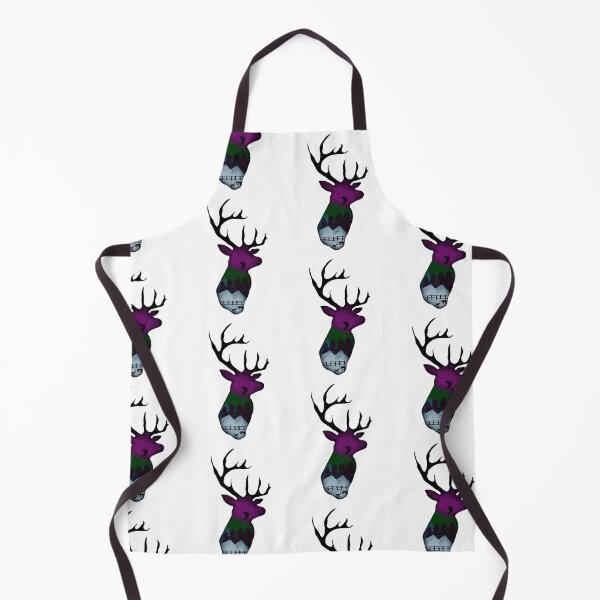 Item preview, Stag silhouette With winter scene designed and sold by KaisPrints.