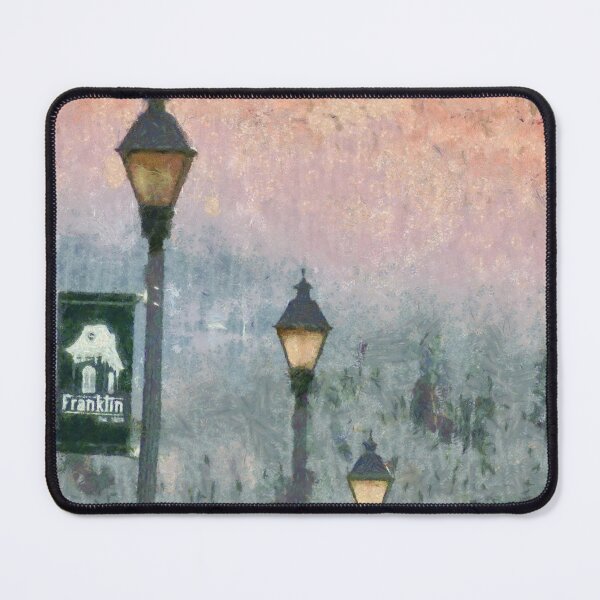 Item preview, Franklin, NC Streetlights In Twilight designed and sold by Jean Gregory Evans.