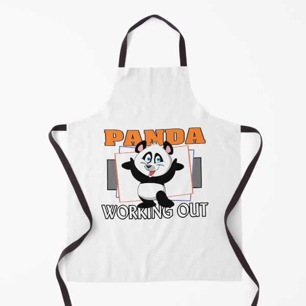 Item preview, Funny Panda Working Out Proud designed and sold by uta917.