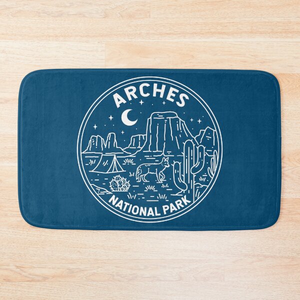 Item preview, Arches National Park Utah Monoline designed and sold by KrisSidDesigns.