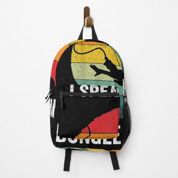 Item preview, I Speak Fluent Bungee Jumping Vintage Bungy Jump Gift designed and sold by janetconnie8l.