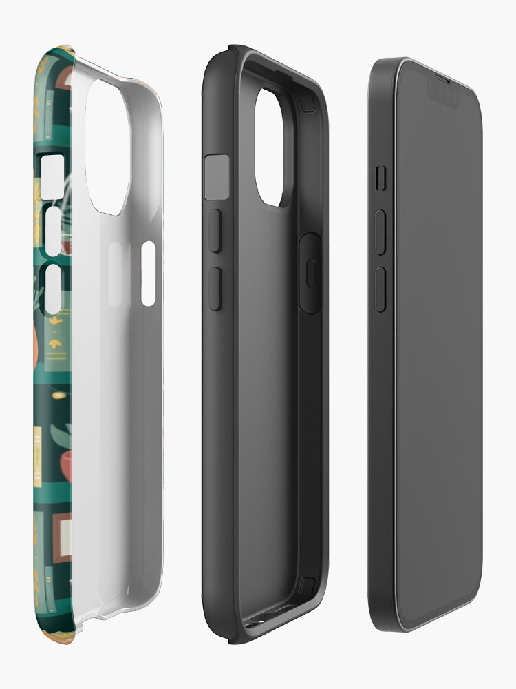 Alternate view of Hygge library iPhone Case