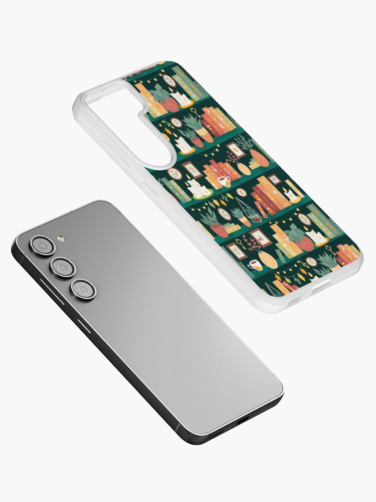 Thumbnail 2 of 4, Samsung Galaxy Phone Case, Hygge library designed and sold by Elena Naylor.