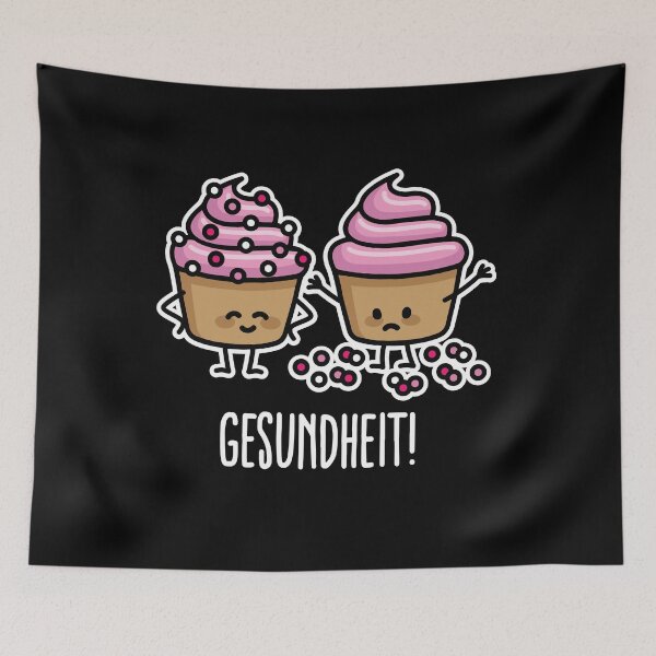 Item preview, Gesundheit! cupcakes sprinkles Bless you sneezing designed and sold by LaundryFactory.