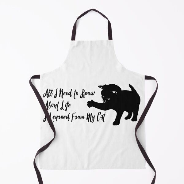 Item preview, One Cat and All I Need to Know About Life I Learned from My Cat Phrase - Funny designed and sold by Vasabi88.