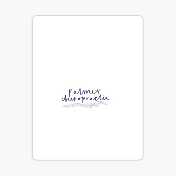 Palmer chiro Sticker