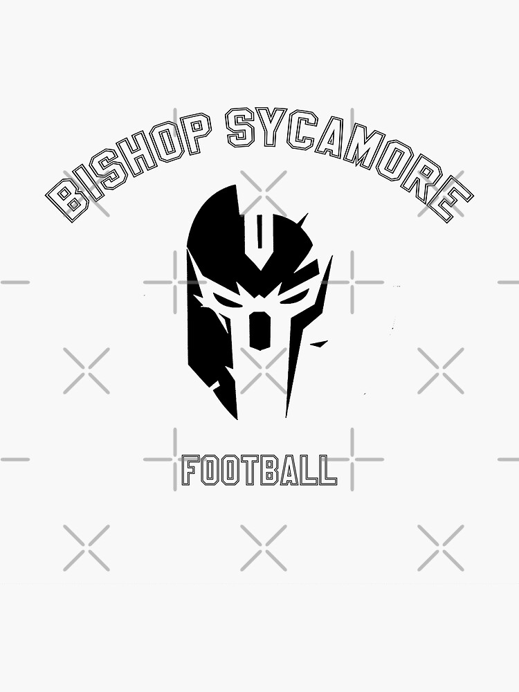 T-shirt Bishop Sycamore Humour Football - Taille L, Noir, Coton, Marque Gildan - Neuf Avec étiquette