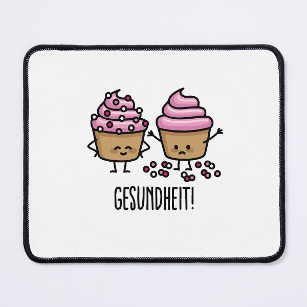 Item preview, Gesundheit! Bless you sneezing cupcakes sprinkles designed and sold by LaundryFactory.