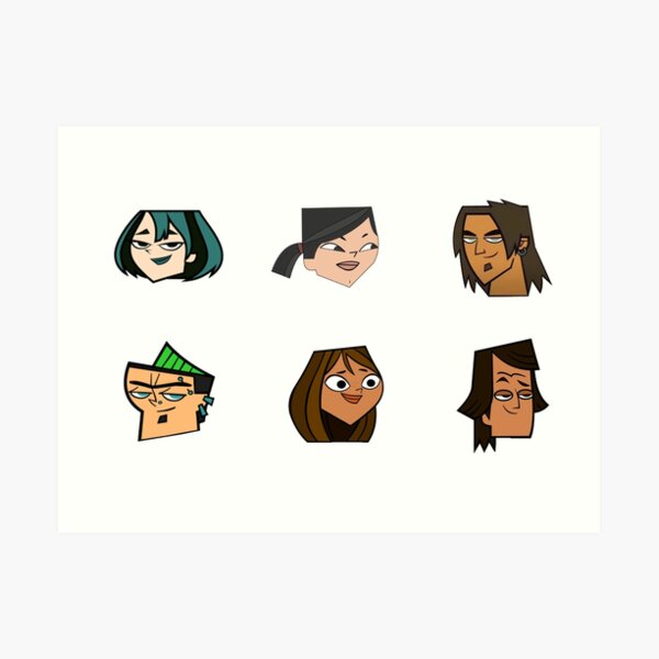 Total Drama Island Characters | Photographic Print