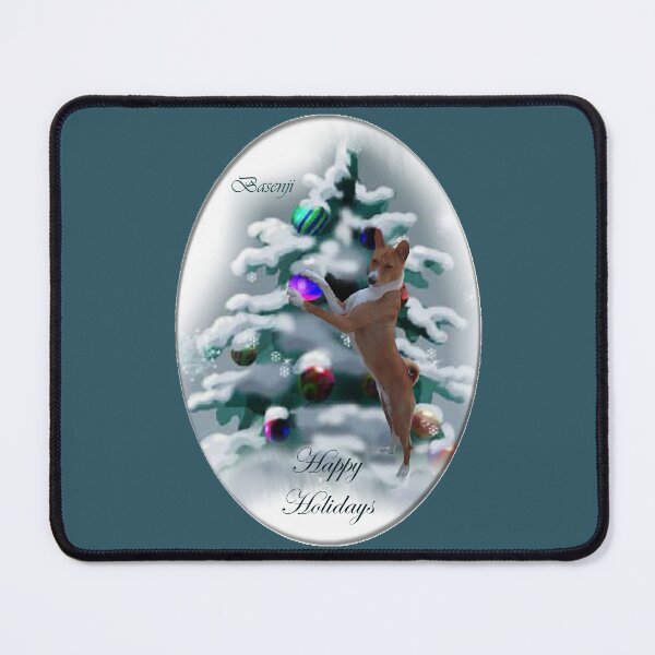 Item preview, Basenji Christmas Art Gifts designed and sold by springdaleshops.