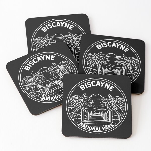 Item preview, Biscayne National Park Florida Monoline designed and sold by KrisSidDesigns.