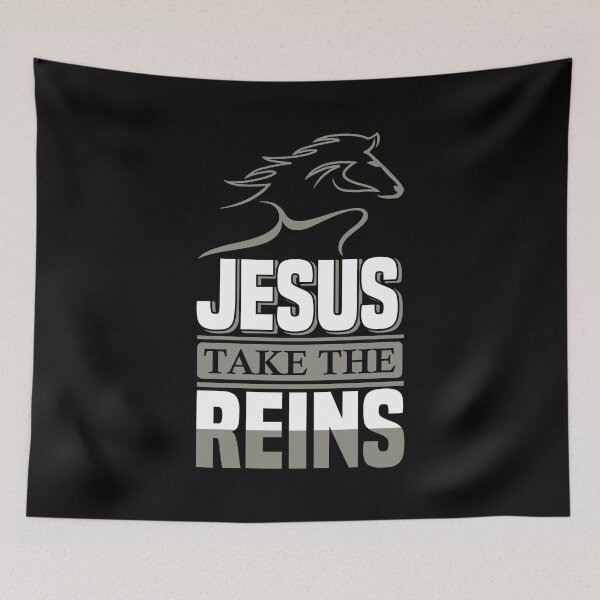 Item preview, Jesus Take the Reins designed and sold by Sheepherder120.