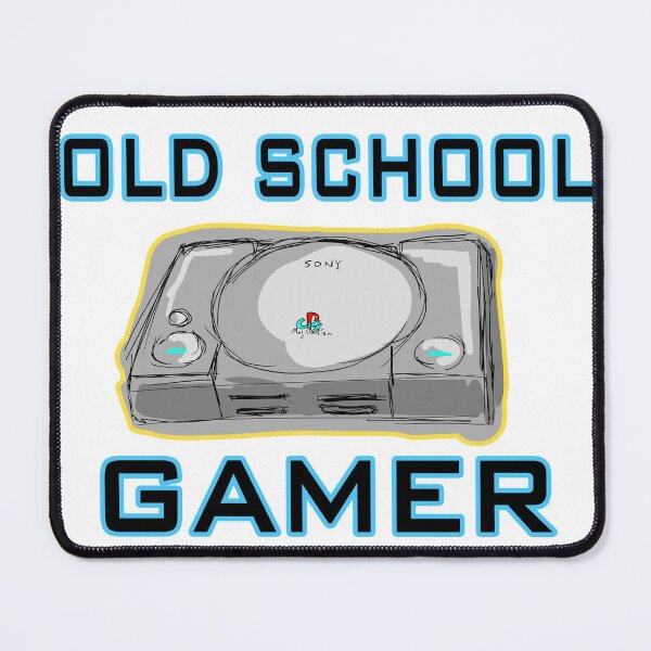 Item preview, "Old School Gamer " Playstation one Design Illustration designed and sold by Mo TheArtist.