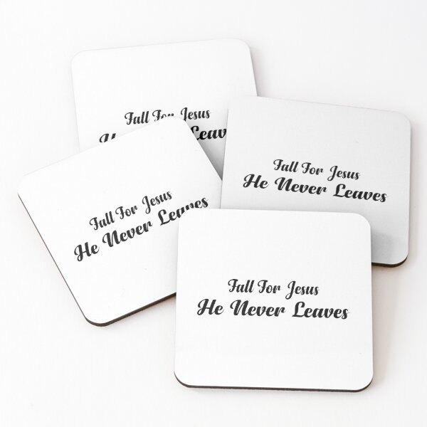 Item preview, Fall For Jesus He Never Leaves designed and sold by HeavenRoad.