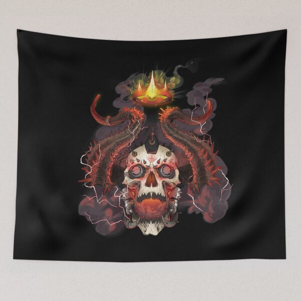 Item preview, post apocalyptic demon king designed and sold by rocketmansam.