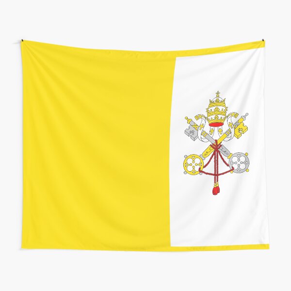 Flag of Vatican City Tapestry