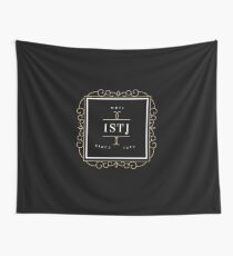 ISTJ Ornamental Insignia (dark) Wall Tapestry