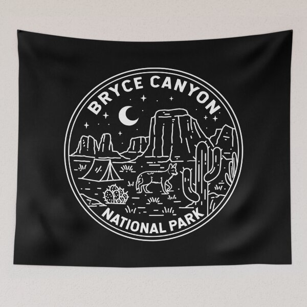 Item preview, Bryce Canyon National Park Utah Monoline designed and sold by KrisSidDesigns.