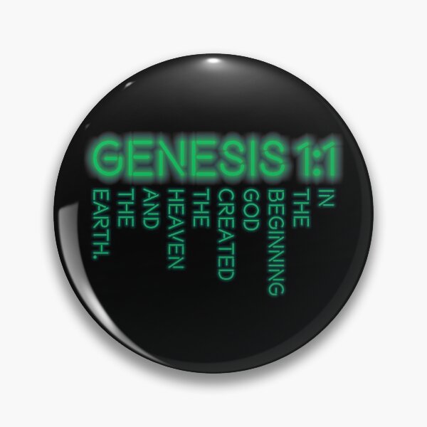 Item preview, Genesis 1:1 Green designed and sold by AdiDsgn.