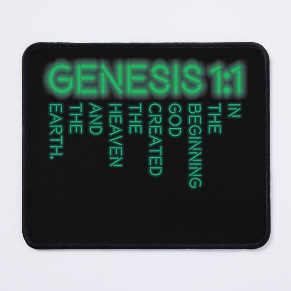 Item preview, Genesis 1:1 Green designed and sold by AdiDsgn.