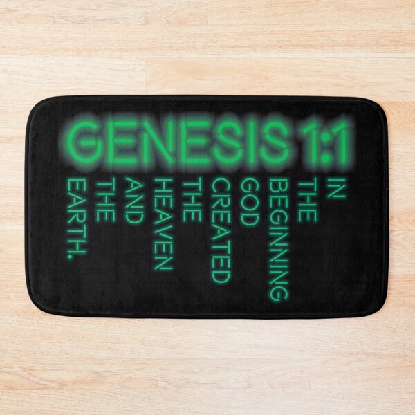 Item preview, Genesis 1:1 Green designed and sold by AdiDsgn.