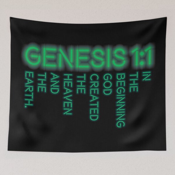 Item preview, Genesis 1:1 Green designed and sold by AdiDsgn.