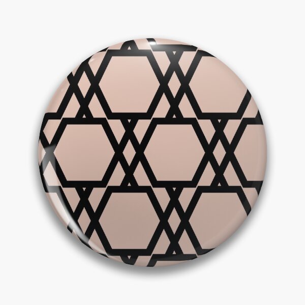 Item preview, Pastel Pink and Black Tessellation Line Pattern 20 Coordinates w/ 2022 Trending Color Behr Sunwashed Brick S180-2 designed and sold by ColorOfTheYears.