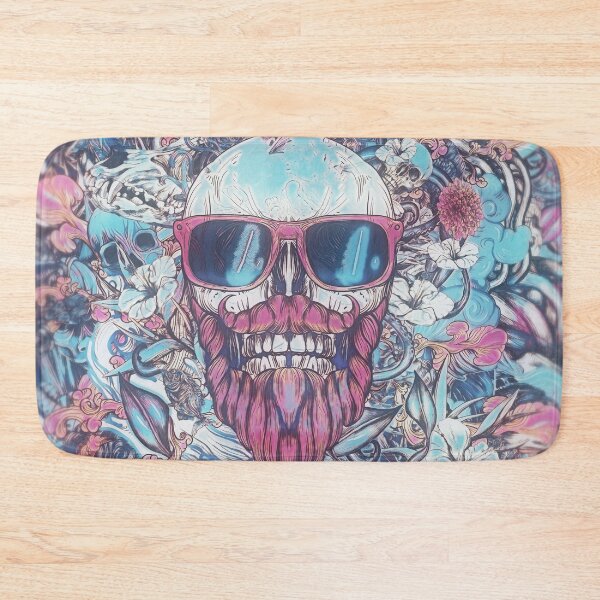 Item preview, Red Beard Skull designed and sold by fakeface.