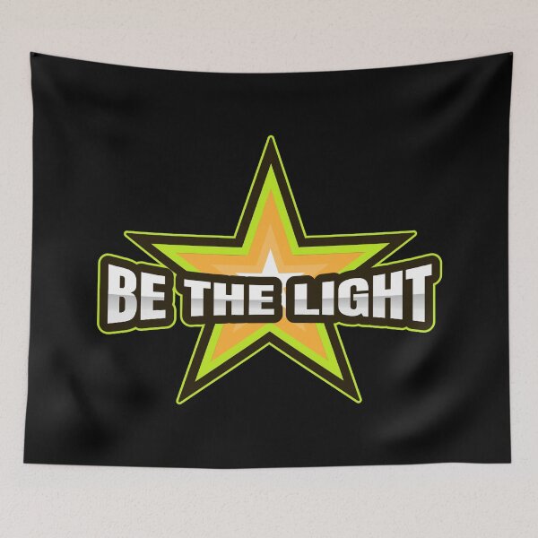 Item preview, BE THE LIGHT -  INSPIRATIONAL BIBLE VERSE designed and sold by macfriends.