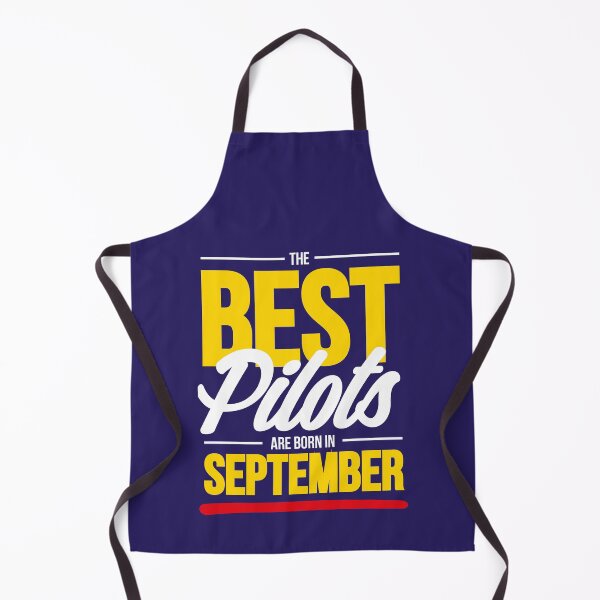 Item preview, Best Pilots Are Born In September designed and sold by Aviation-Tees.