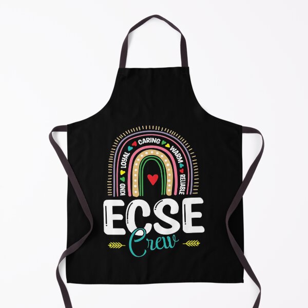 Item preview, Early Childhood Special Education SPED Rainbow ECSE Crew designed and sold by Dressed For Duty.