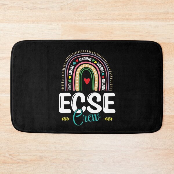Item preview, Early Childhood Special Education SPED Rainbow ECSE Crew designed and sold by Dressed For  Duty.