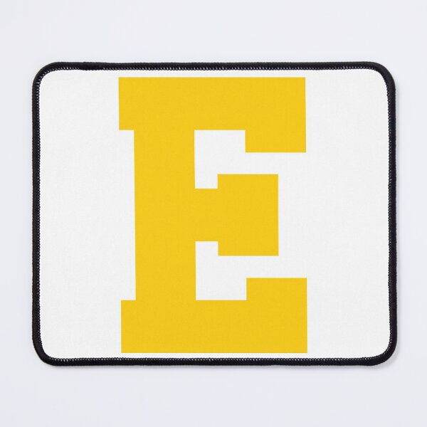 Item preview, Alphabet, Yellow E, Sports letter E designed and sold by TheCultStuff.