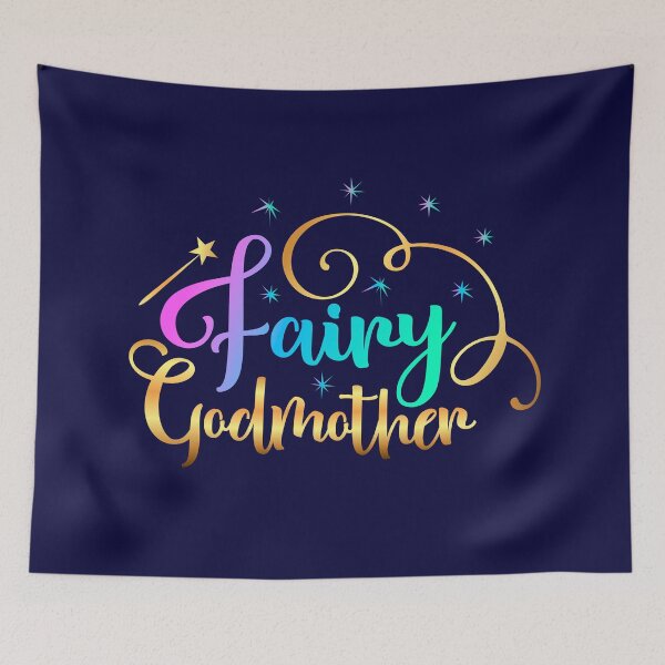 Item preview, Fairy Godmother Proposal Christening God Mother Magic Wand Baptism   designed and sold by Hanna Kovalchuk.