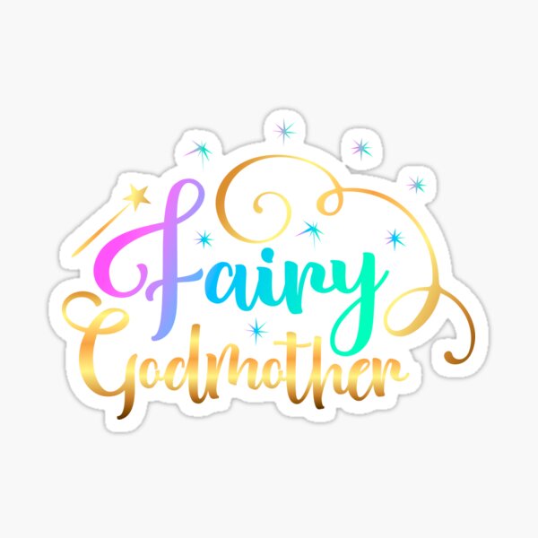 Item preview, Fairy Godmother Proposal Christening God Mother Magic Wand Baptism   designed and sold by Hanna Kovalchuk.