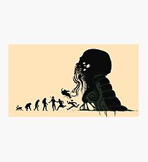 Lovecraft Darvinian Photographic Print