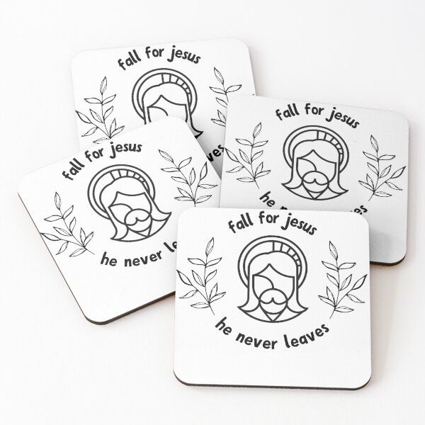 Item preview, Fall for Jesus He Never Leaves Christian Faith Jesus Lover U designed and sold by wanasak.