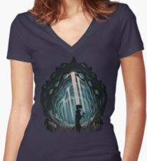 Nausicaa's Decay Women's Fitted V-Neck T-Shirt