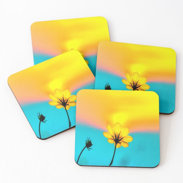 Item preview, Yellow Cosmos Flowers With Little Sunshine designed and sold by ShamaBo.