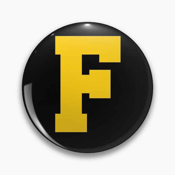 Item preview, Alphabet, Yellow F, Sports letter F designed and sold by TheCultStuff.