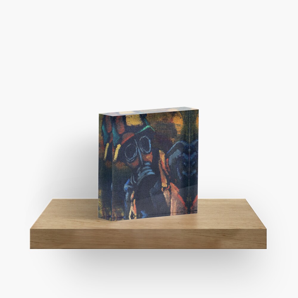 Vista previa del artículo con la obra «Bloque acrílico», diseñado y vendido por Artsworth.