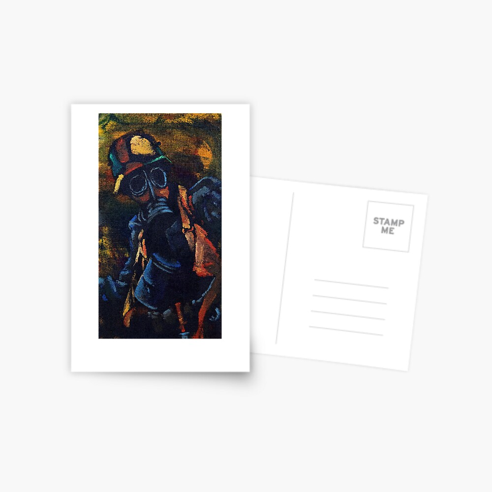 Vista previa del artículo con la obra «Postal», diseñado y vendido por Artsworth.