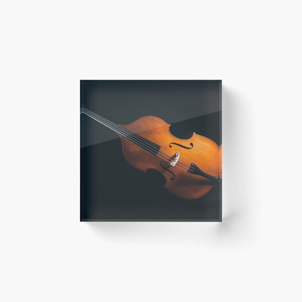 Item preview, Double bass body on black background designed and sold by Lamello.
