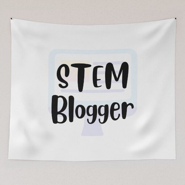 Item preview, STEM Blogger designed and sold by Sci-Ninja-Blog.
