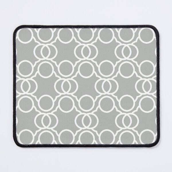 Item preview, Gray and White Geometric Circle Pattern Coordinates w/ 2022 Popular Color Behr Lunar Surface N460-3 designed and sold by ColorOfTheYears.