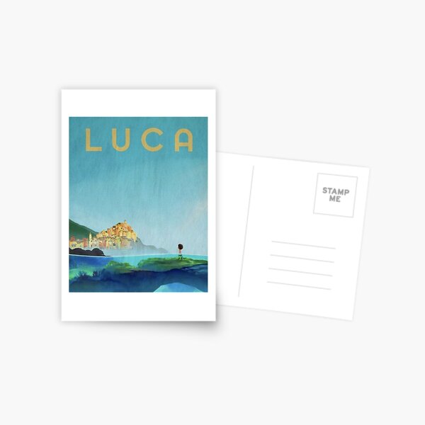 That summer Luca postcard set Disney movie Disney Store from Japan