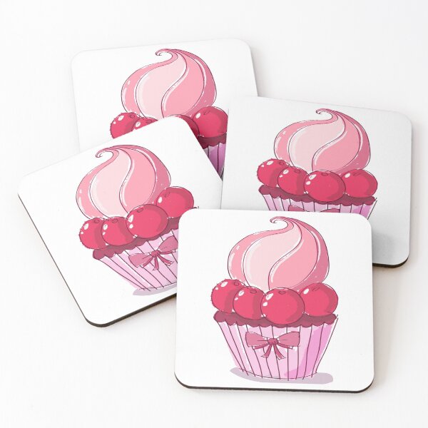 Item preview, cherry topped cupcake designed and sold by thecakeseries.