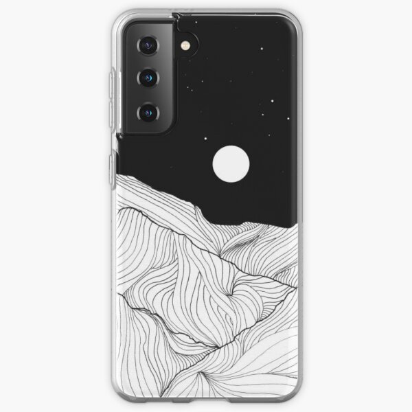 Lines In The Mountains Art Samsung Galaxy Soft Case