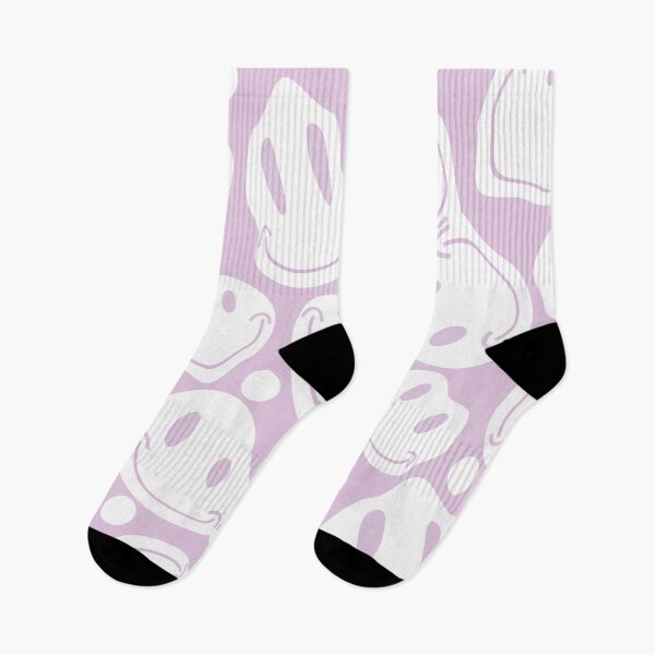 Item preview, pastel purple liquid smiley faces designed and sold by Northendesigns.